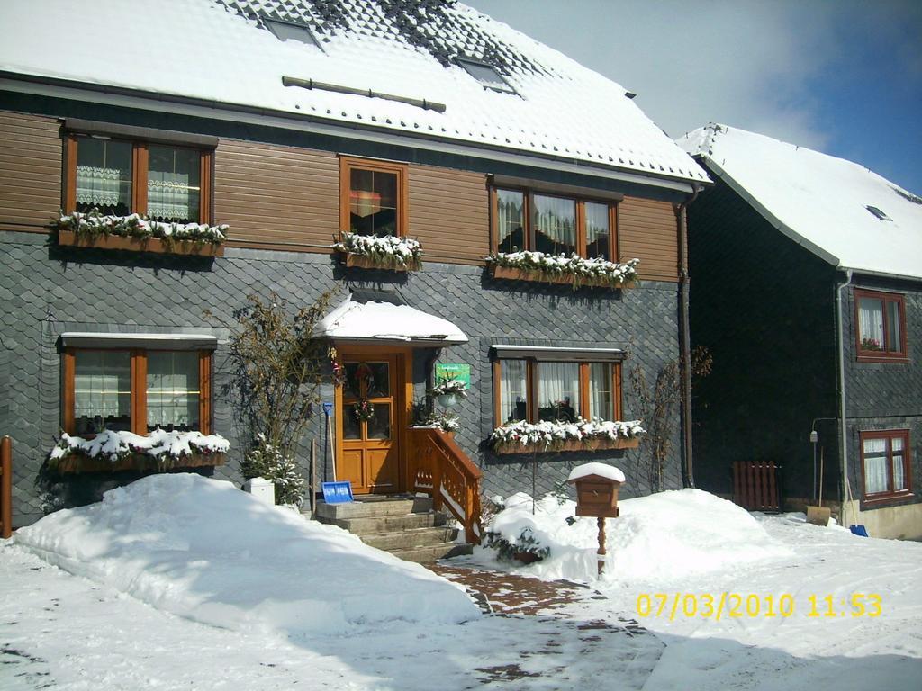 Apartment In Thuringian Forest With Garden Oberweißbach Exteriör bild